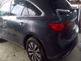 2014 ACURA MDX, GRAY, 3.5L, AT, FWD.  A25061